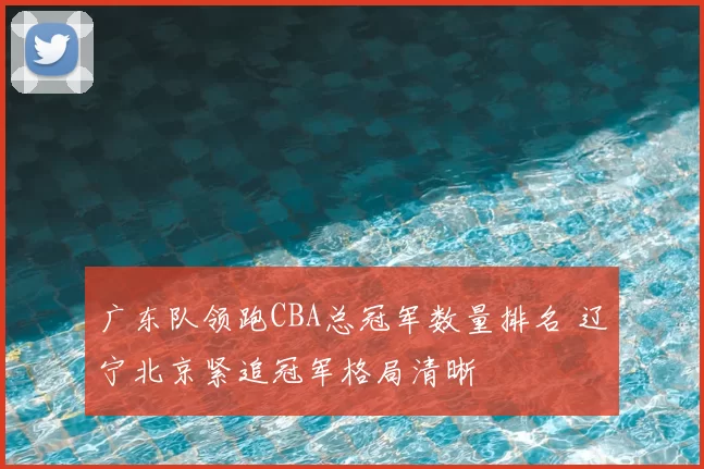 广东队领跑CBA总冠军数量排名 辽宁北京紧追冠军格局清晰