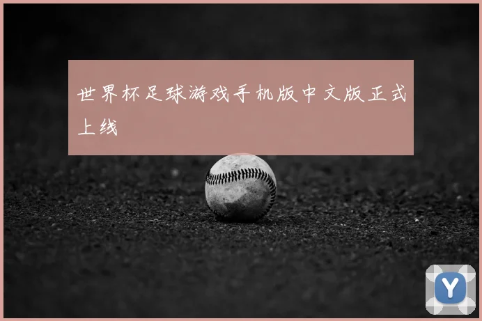 世界杯足球游戏手机版中文版正式上线